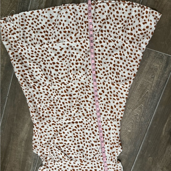 Black and Brown Sleeveless Crew Neck Mini Sundress - Picture 9 of 9